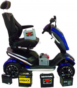 Batteries and Mobility scooters